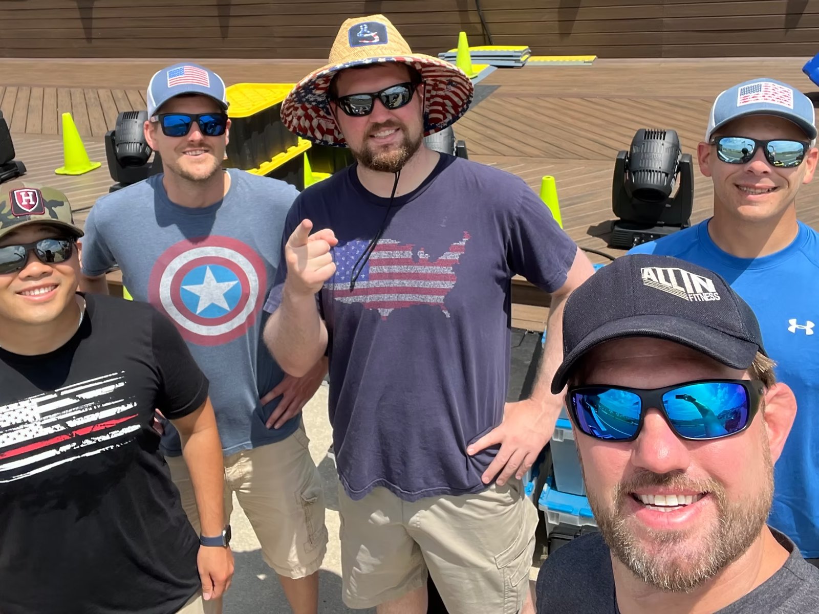 The team behind the show